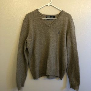 Gray Ralph Lauren Sweater